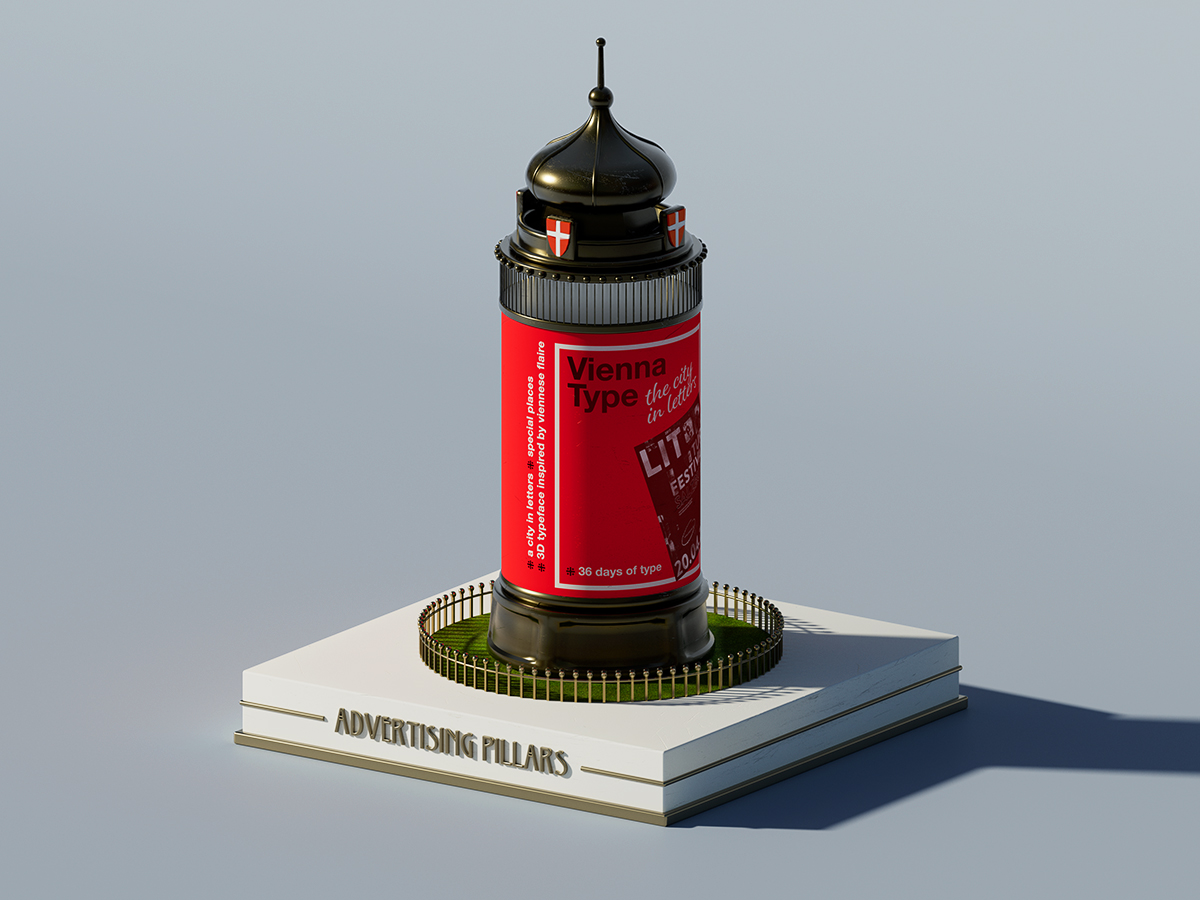 3D Alphabet Buchstabe I