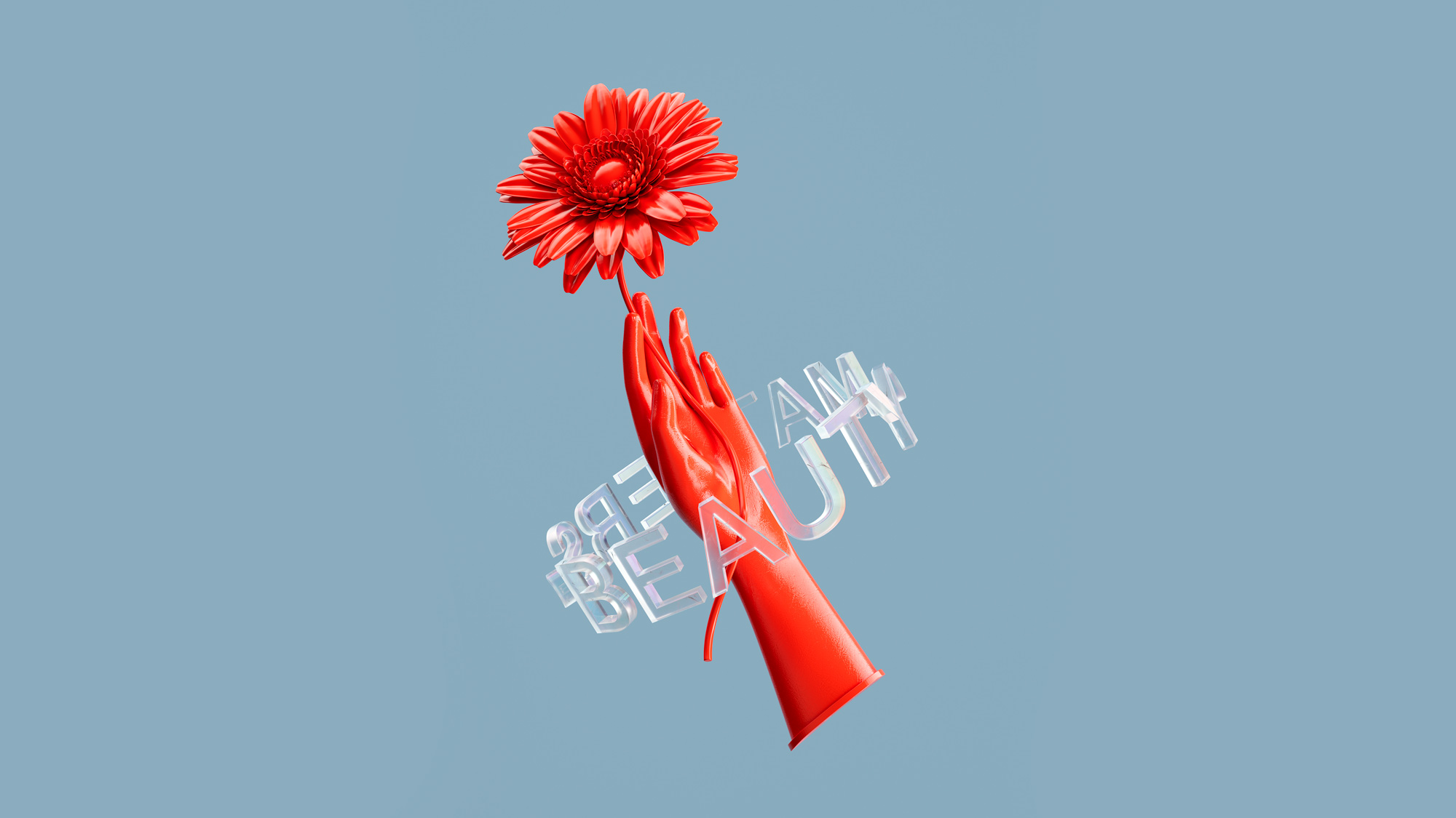keyvisual rote hand glasschrift