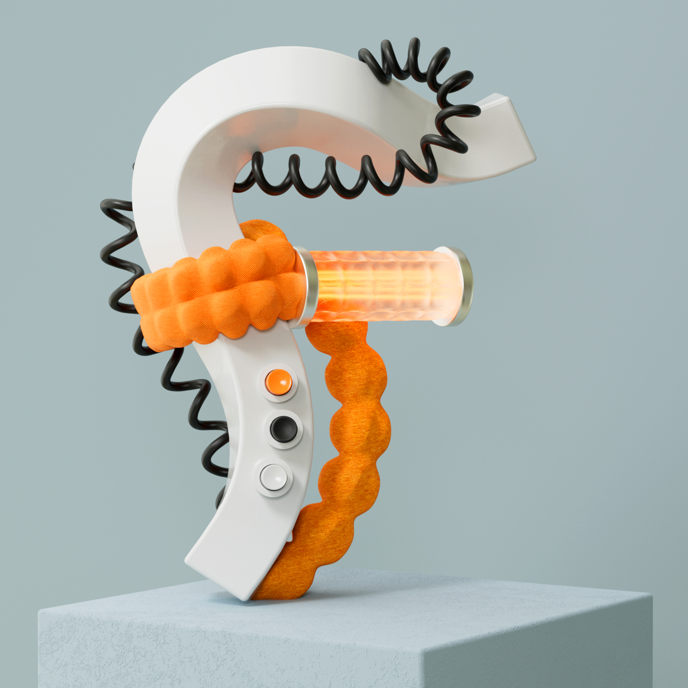 3D Buchstabe F