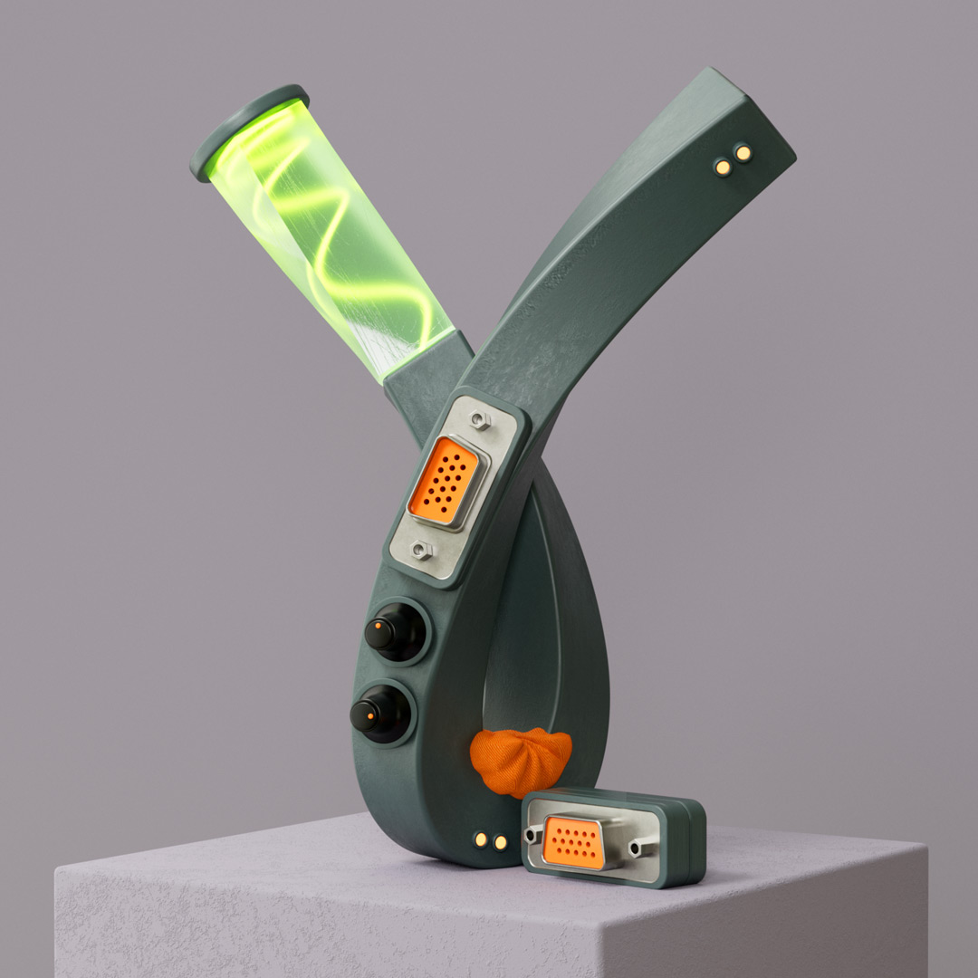 3D Kunst Buchstabe V 36 days of type letter
