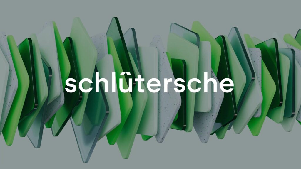 schlütersche Logotype auf Keyvisual